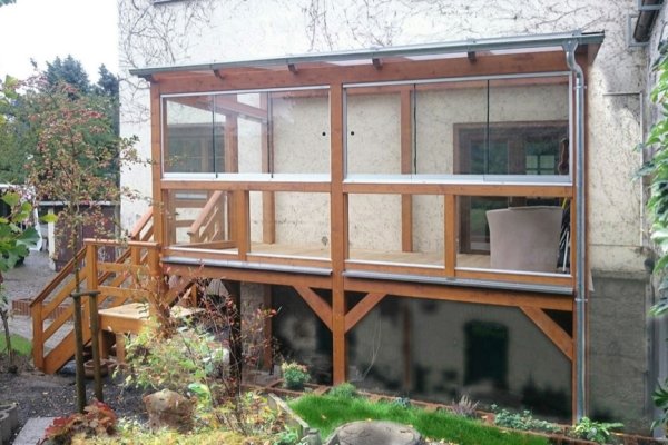 Einstöckiger Balkon