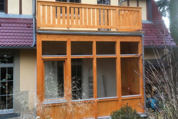Einstöckiger Balkon