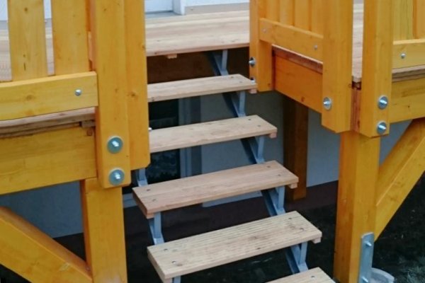 Einstöckiger Balkon