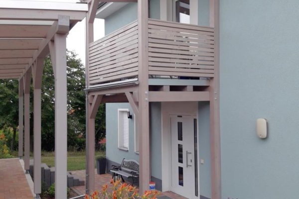 Einstöckiger Balkon