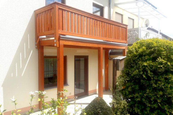 Einstöckiger Balkon