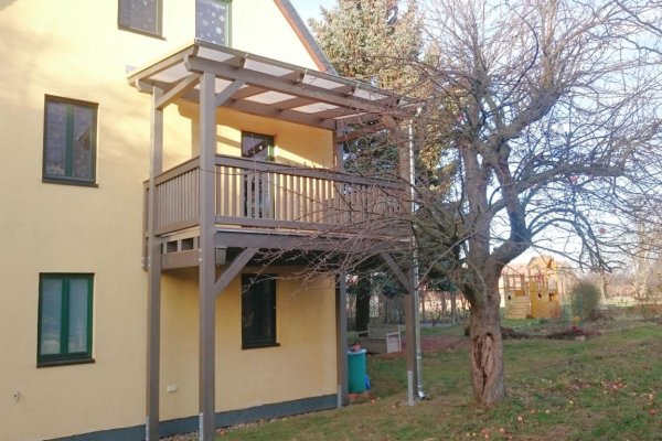 Einstöckiger Balkon