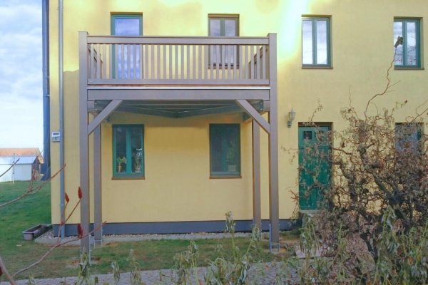 Einstöckiger Balkon