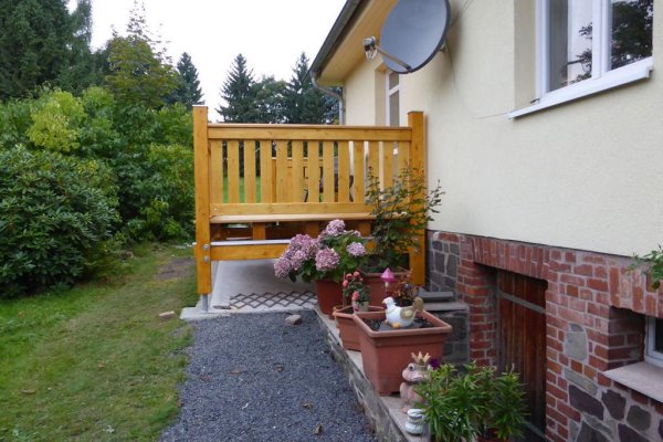 Einstöckiger Balkon