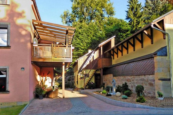 Einstöckiger Balkon