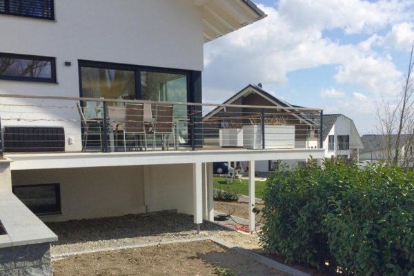 Einstöckiger Balkon