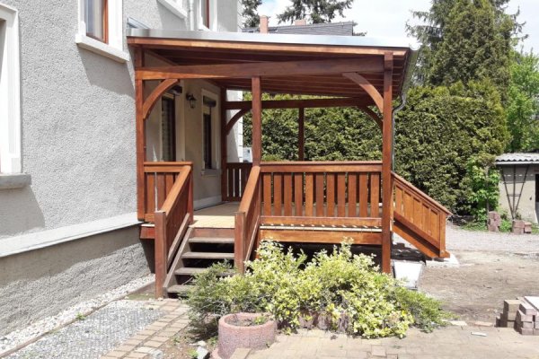 Einstöckiger Balkon