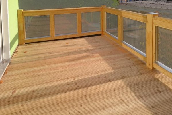 Einstöckiger Balkon