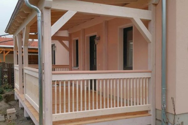 Einstöckiger Balkon