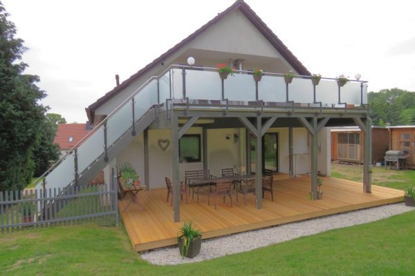 Einstöckiger Balkon