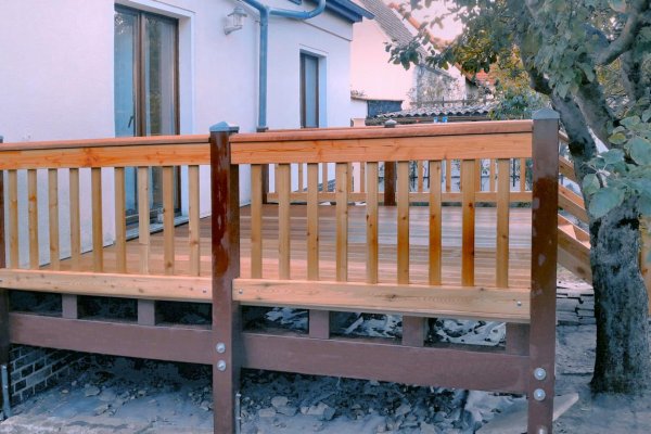 Einstöckiger Balkon