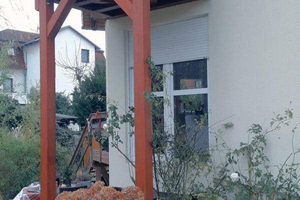 einstöckiger Balkon