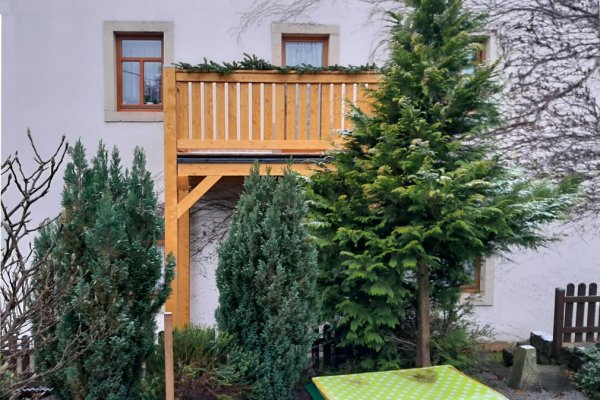 einstöckiger Balkon einstöckiger Balkon