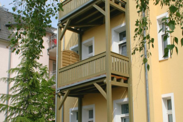 Mehrstöckiger Balkon