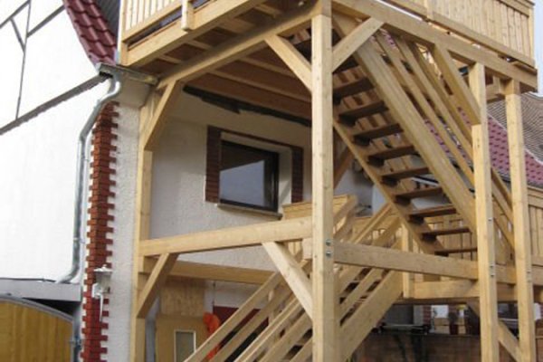 Mehrstöckiger Balkon