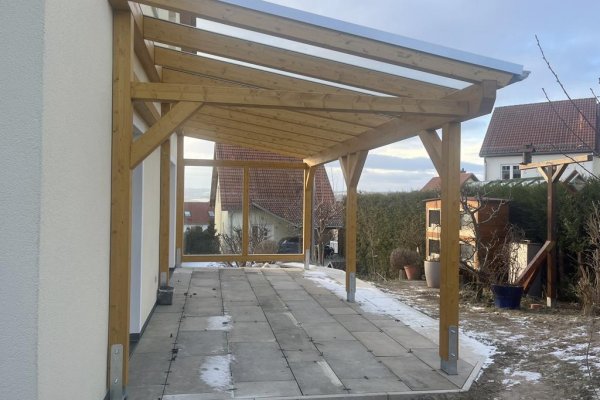 Überdachung