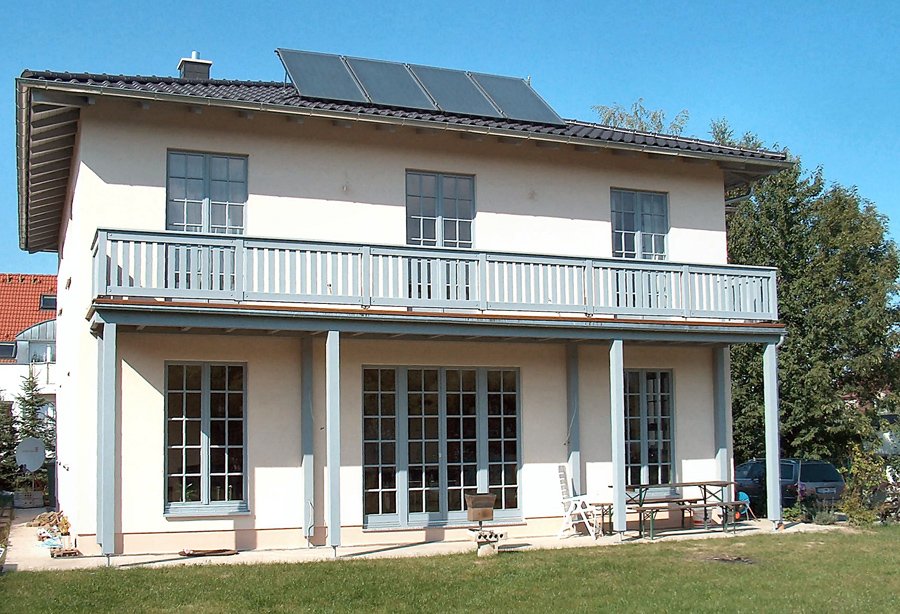 Einstöckiger Balkon