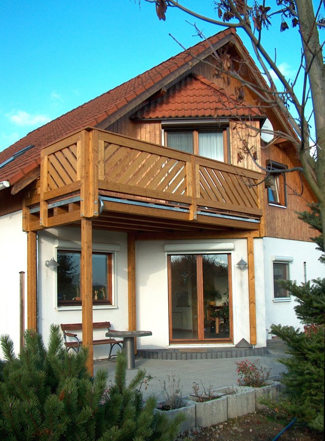 Einstöckiger Balkon