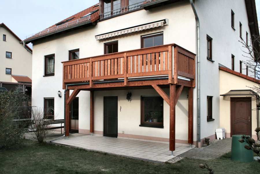 Einstöckiger Balkon