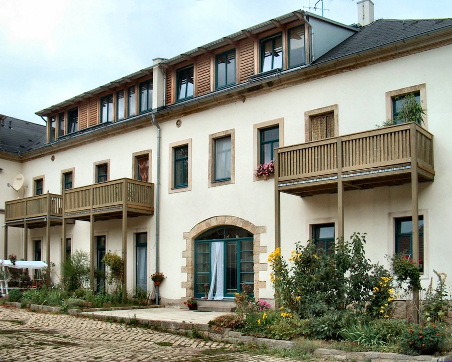Einstöckiger Balkon