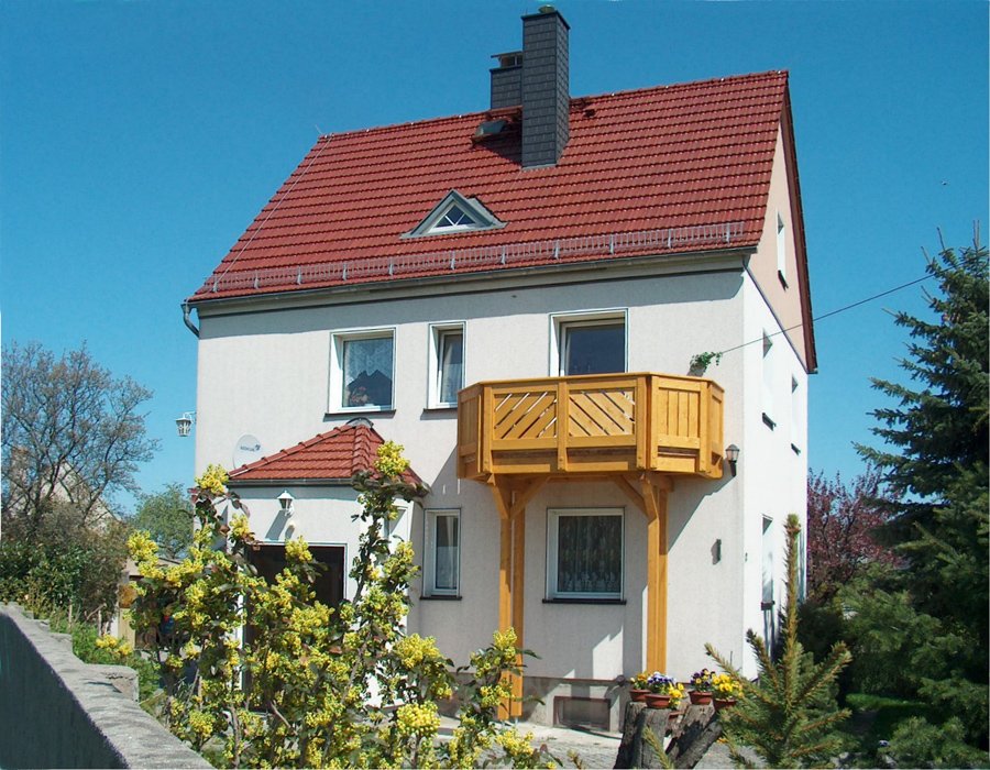 Einstöckiger Balkon