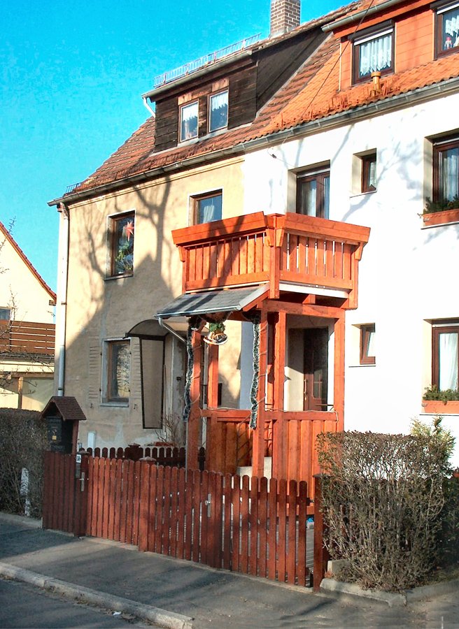 Einstöckiger Balkon