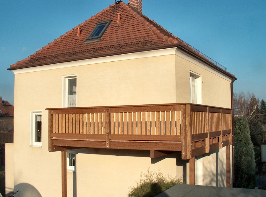 Einstöckiger Balkon