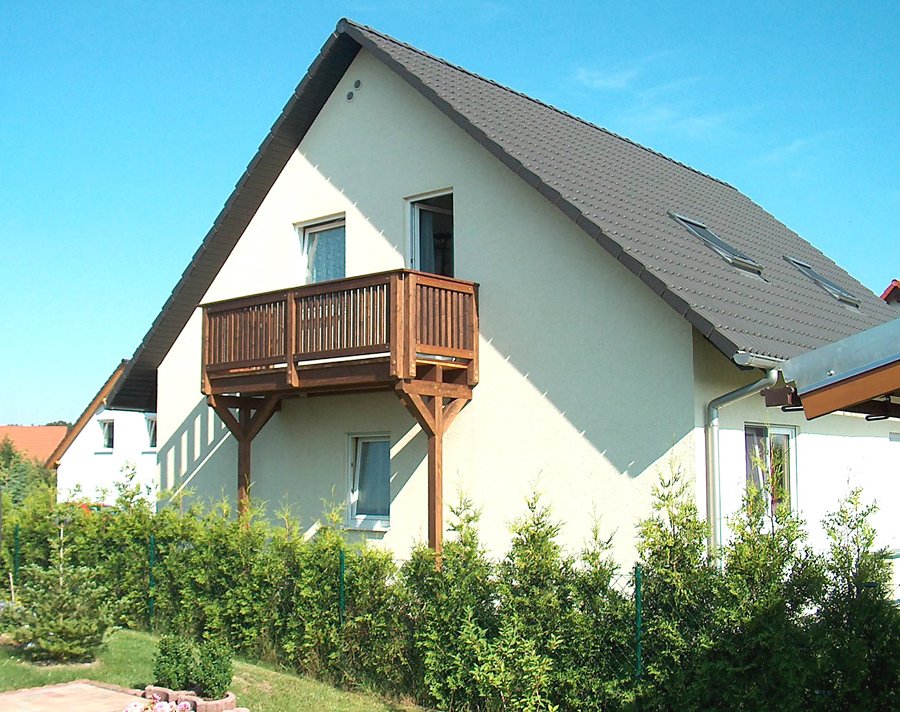 Einstöckiger Balkon
