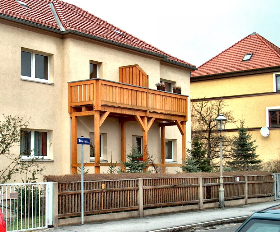 Einstöckiger Balkon