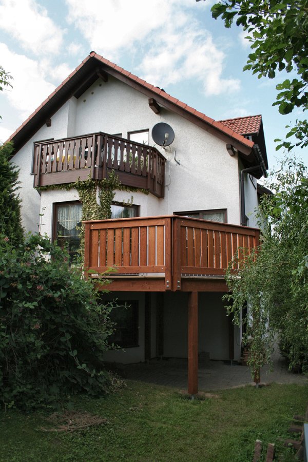 Einstöckiger Balkon