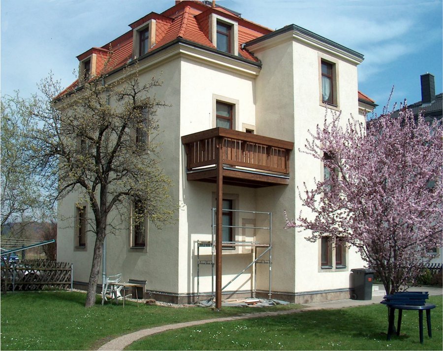 Einstöckiger Balkon