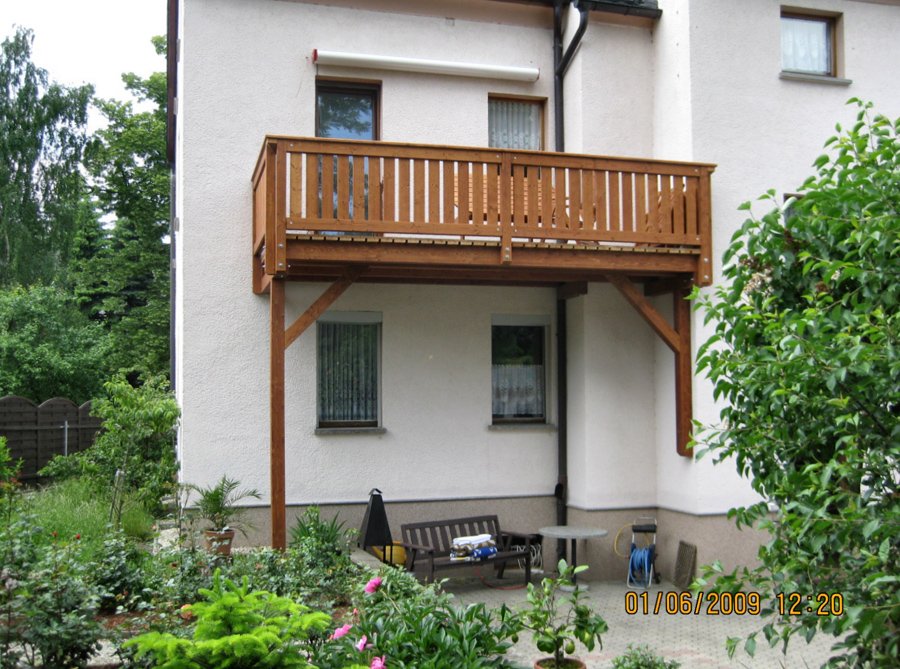 Einstöckiger Balkon