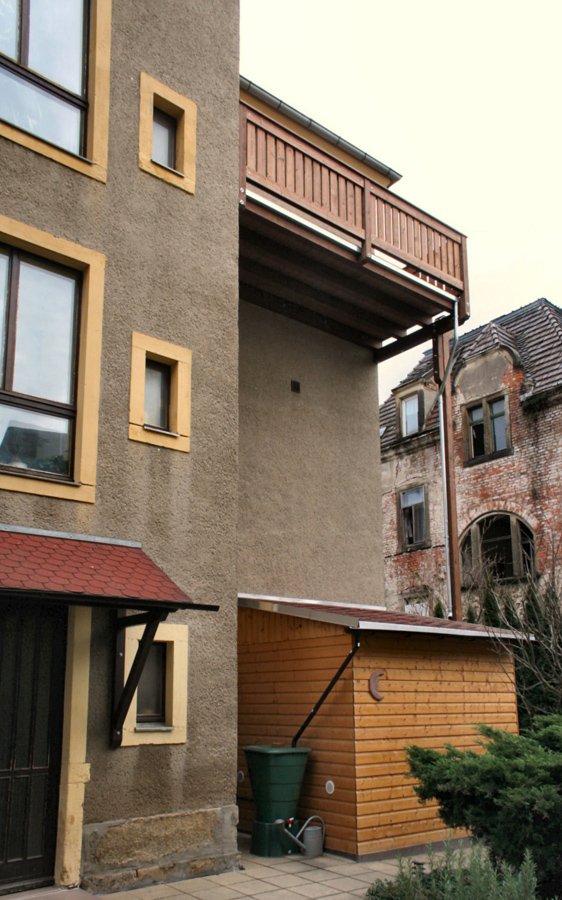 Einstöckiger Balkon