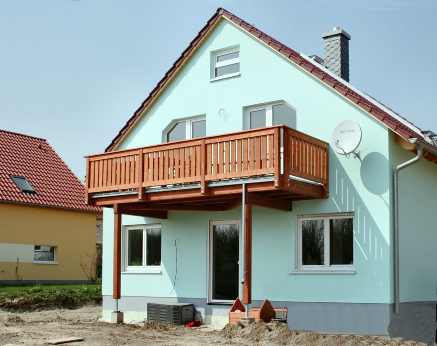 Einstöckiger Balkon