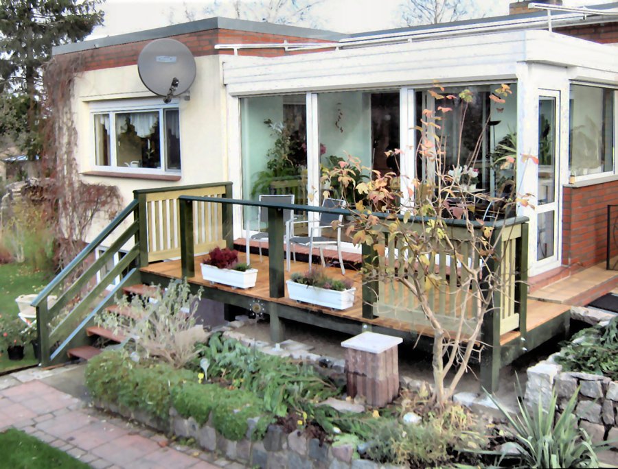 Einstöckiger Balkon