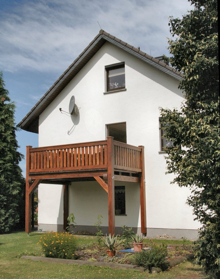 Einstöckiger Balkon