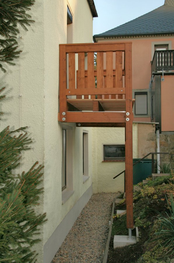 Einstöckiger Balkon