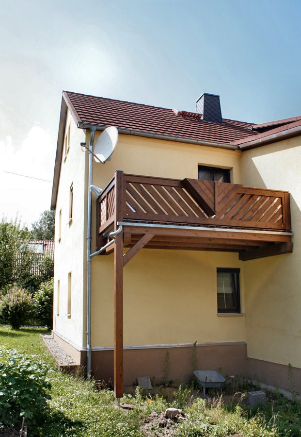 Einstöckiger Balkon