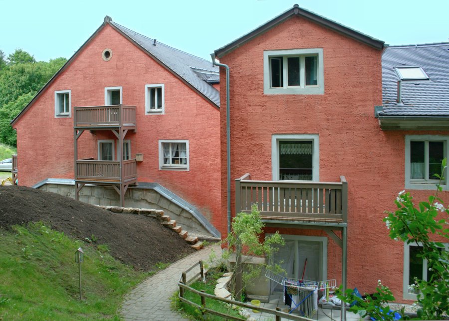 Einstöckiger Balkon