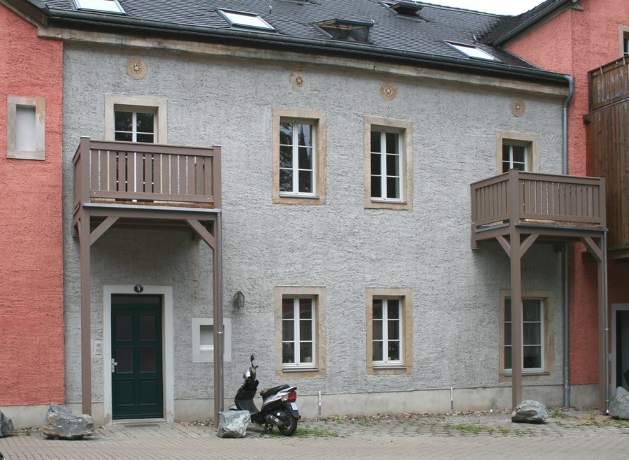 Einstöckiger Balkon