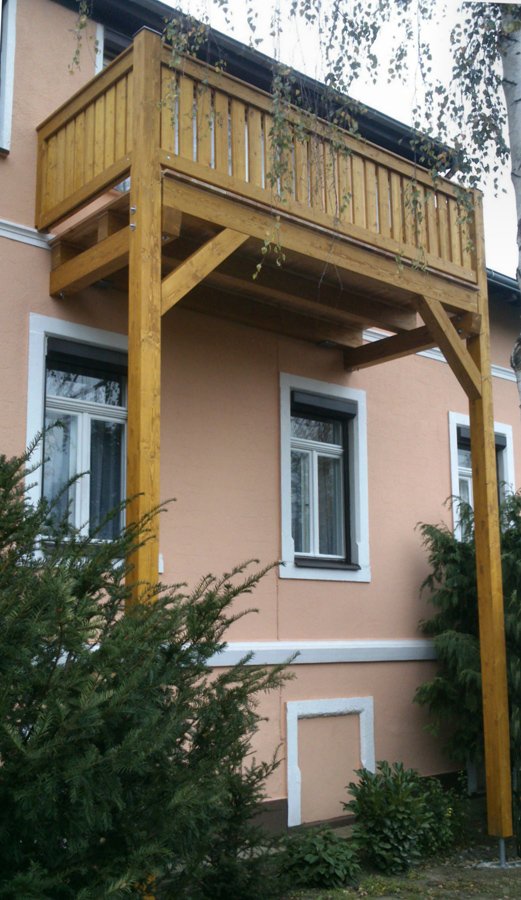 Einstöckiger Balkon