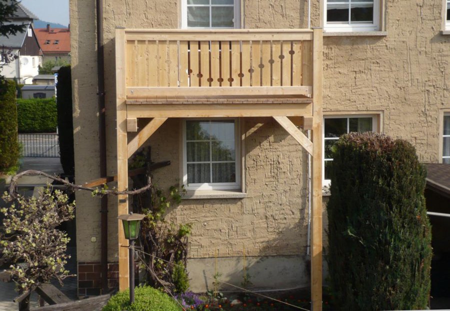 Einstöckiger Balkon