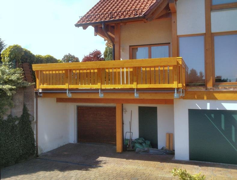 Einstöckiger Balkon