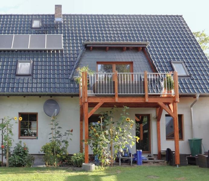 Einstöckiger Balkon