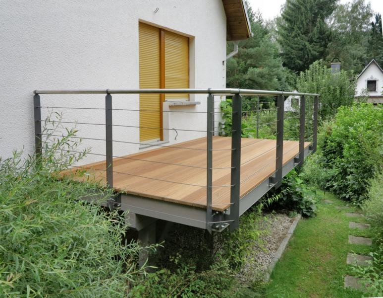 Einstöckiger Balkon