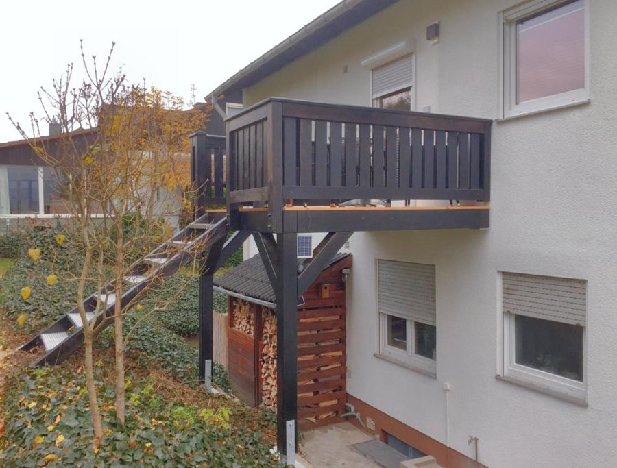 Einstöckiger Balkon