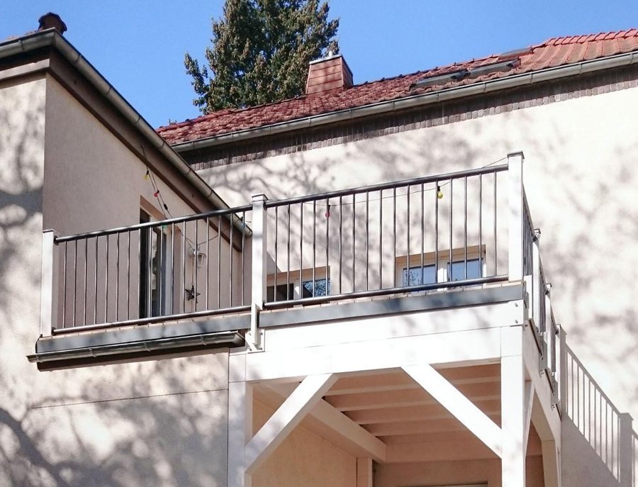 Einstöckiger Balkon