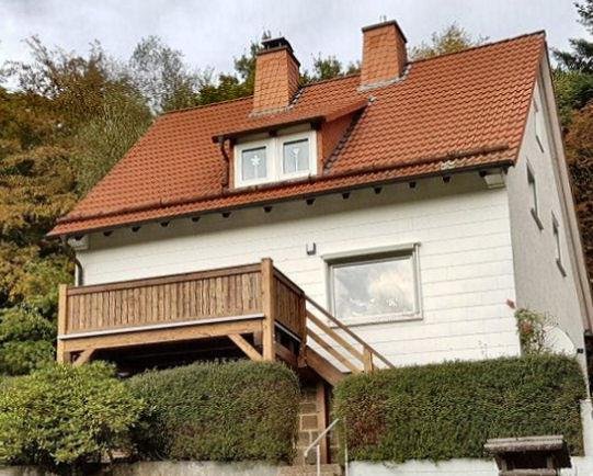 Einstöckiger Balkon