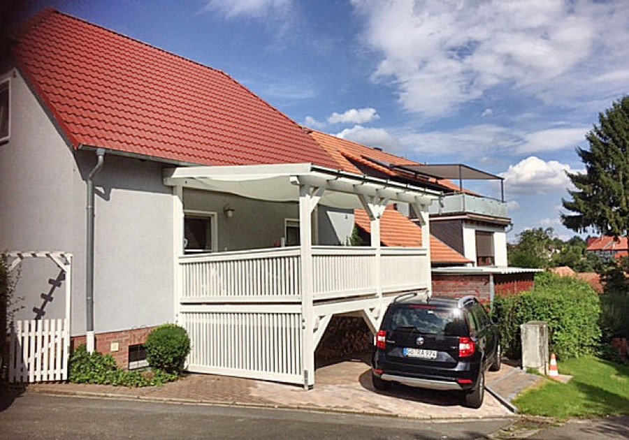Einstöckiger Balkon