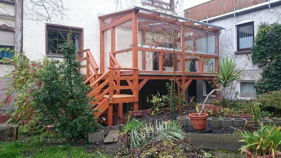 Einstöckiger Balkon